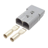Grote 84-9631 Plug-In Style Battery Cable Connectors, Plug-In End, 50 Amp, Gray
